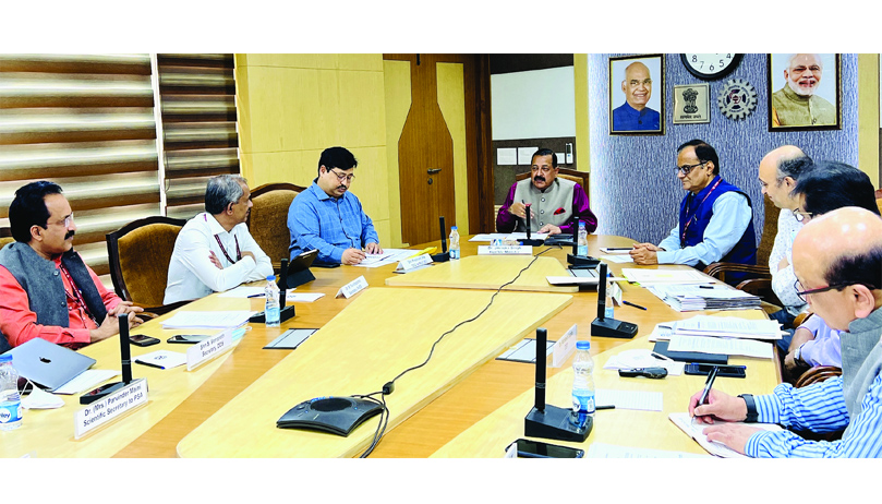 Dr Jitendra Singh says, over 55  Start-ups registered with the ISRO, Department of Space, in just about two years